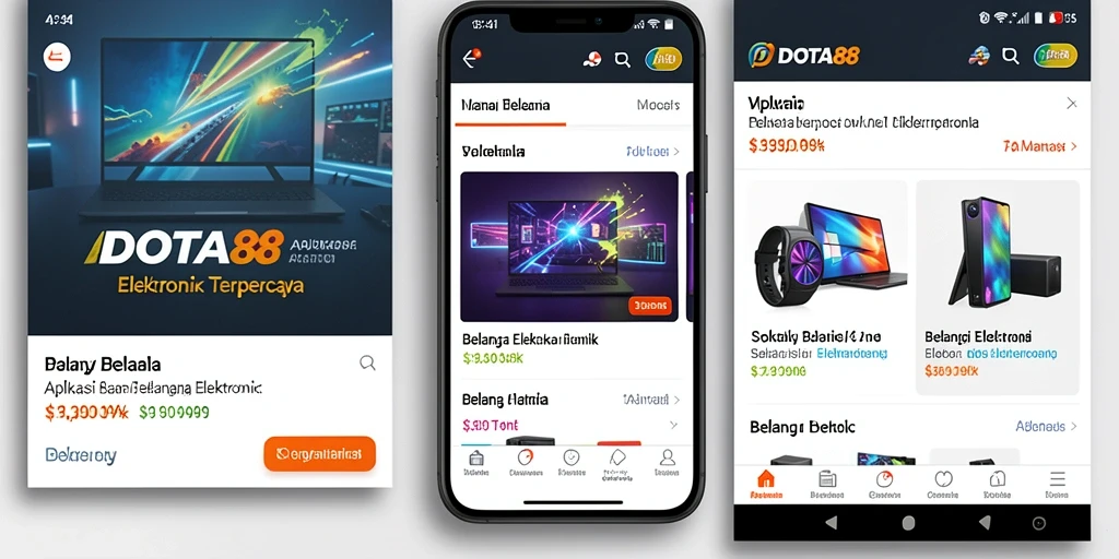 Antarmuka aplikasi DOTA88 yang menarik dan mudah dinavigasi.