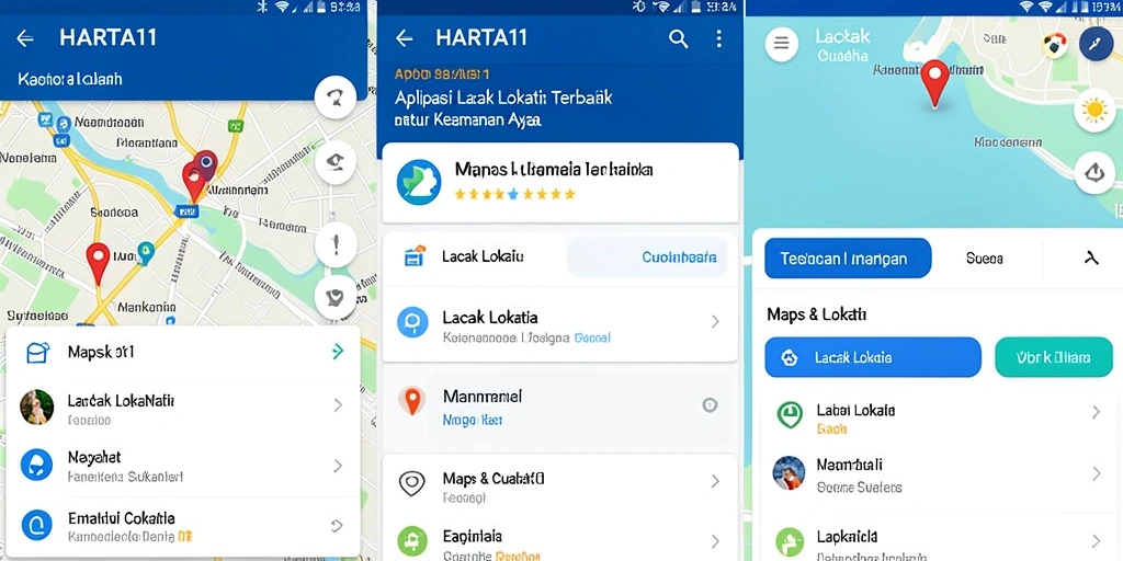 Tampilan antarmuka HARTA11 yang sederhana dan intuitif.